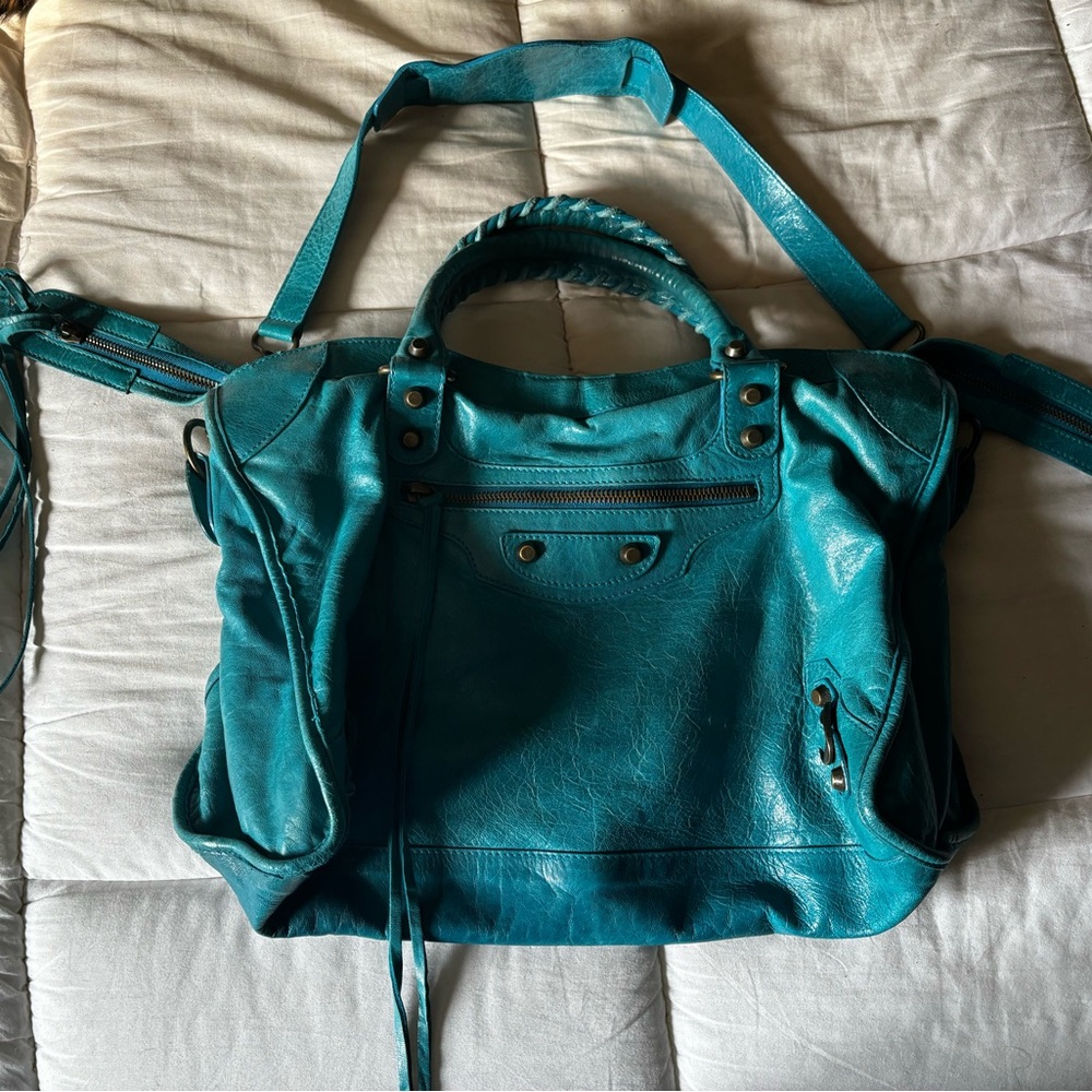 Balenciaga 2005 Turquoise City